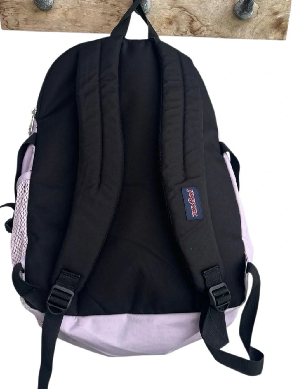 JanSport Cool Student Backpack Pastel Lilac Laptop School Travel Book Bag
